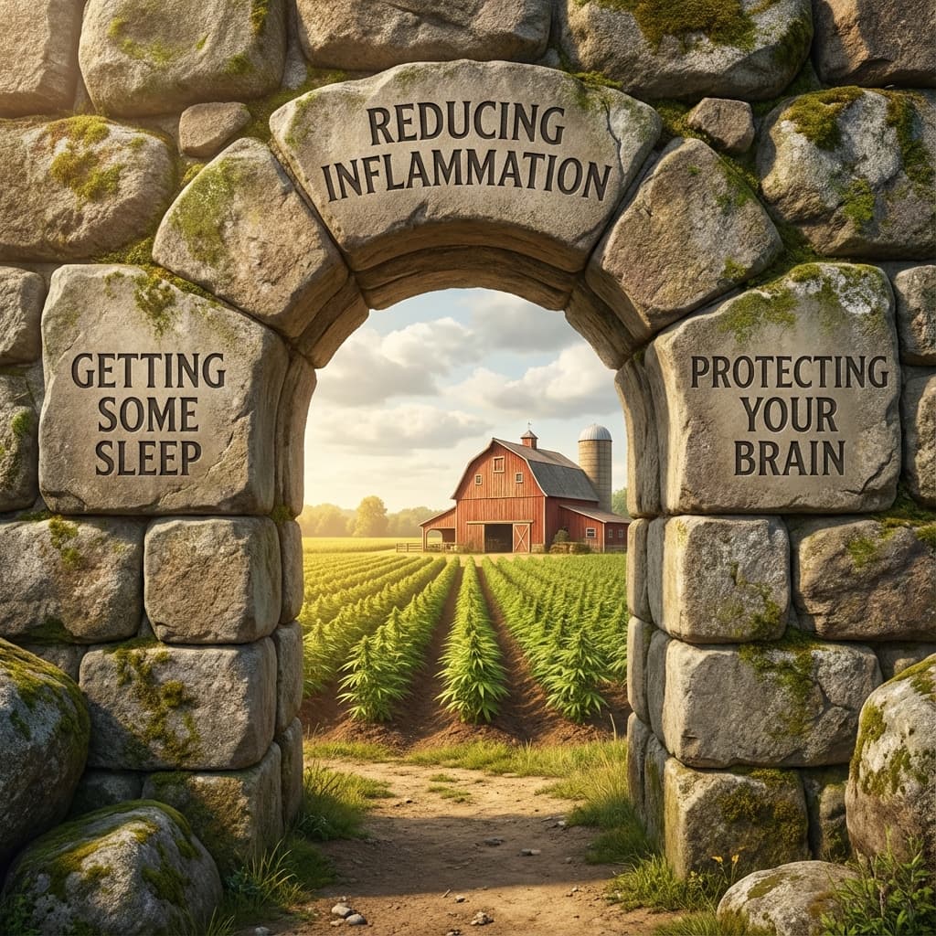 Healthy Aging Arch: Reducing Inflammation, Getting Some Sleep, and Protecting Your Brain